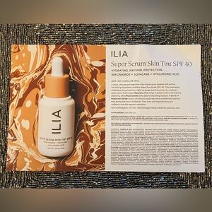 4️⃣ FOR 💲1️⃣5️⃣ ILIA Super Serum Skin Tint SPF 40